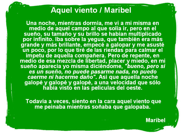 Aquel viento / Maribel